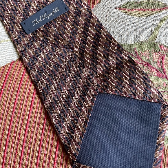 Vintage silk tie - Picture 3 of 3